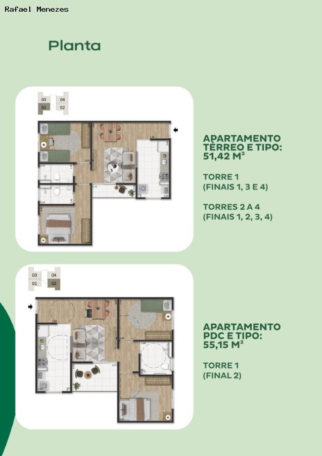 Apartamento, 2 quartos, 47 m² - Foto 21