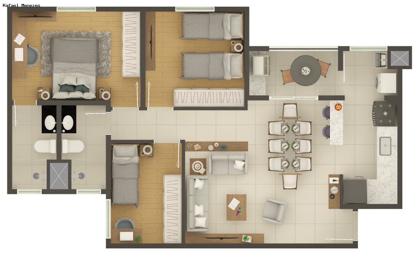 Apartamento, 2 quartos, 60 m² - Foto 27