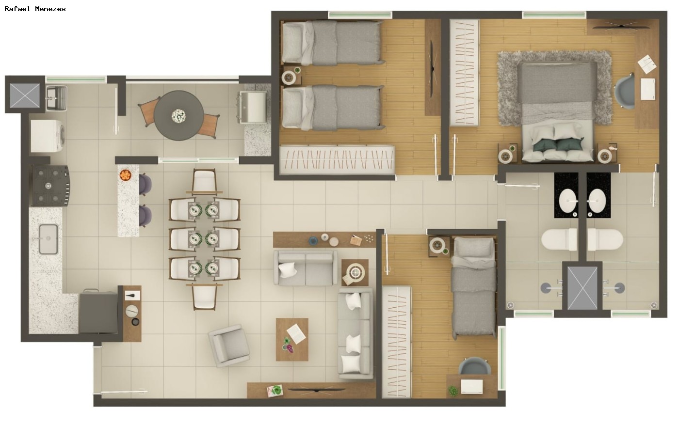 Apartamento, 2 quartos, 60 m² - Foto 30