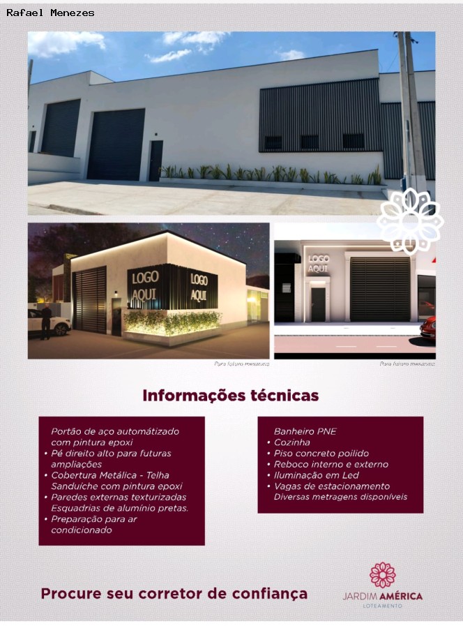 Depósito-Galpão, 168 m² - Foto 4